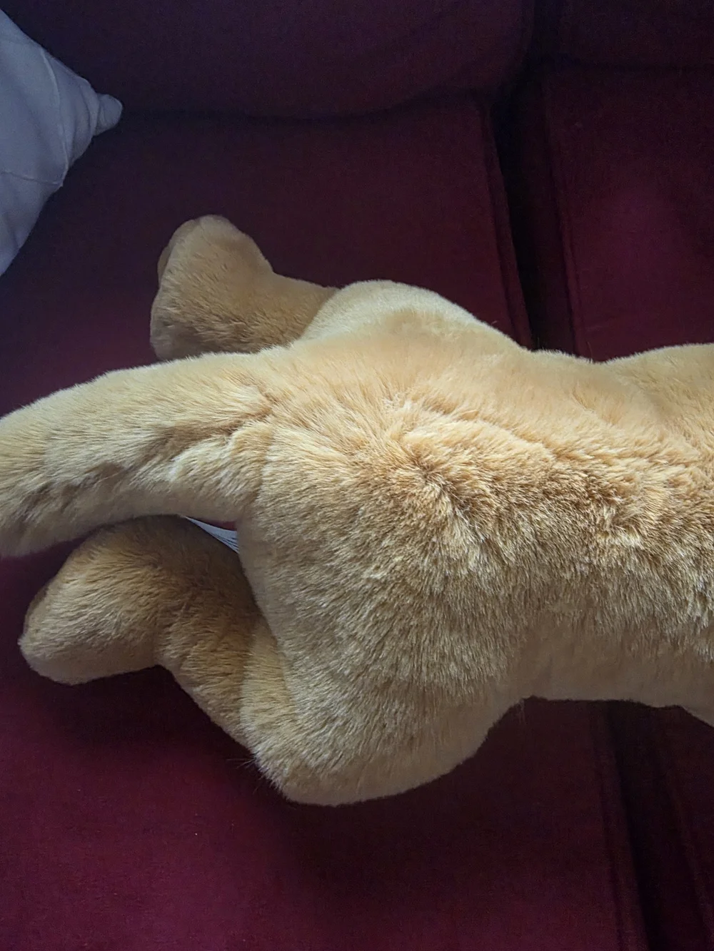 Plush Brown Dog Toy — Soft Cuddly Pet Plush